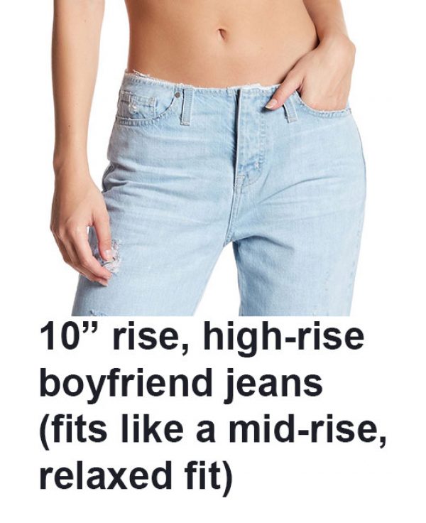 Jeans rise definitions and 7 tips for best fit Types of Jean Fits